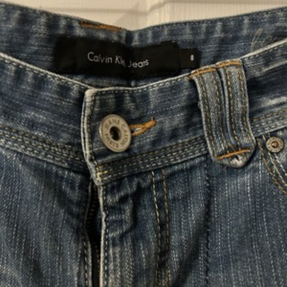 Calvin Klein Jean Shorts Women’s  Size 8 - Picture 2 of 3